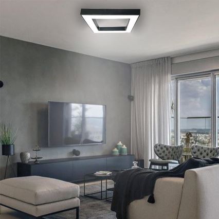 LED Плафониера LED/40W/230V 4000K 60x60 см