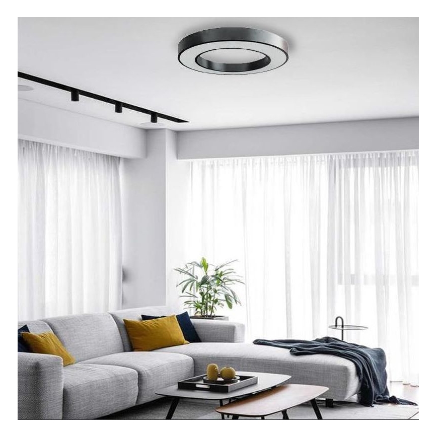LED Плафониера LED/40W/230V 4000K Ø 80 см