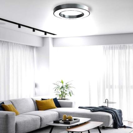 LED Плафониера LED/40W/230V 4000K Ø 80 см