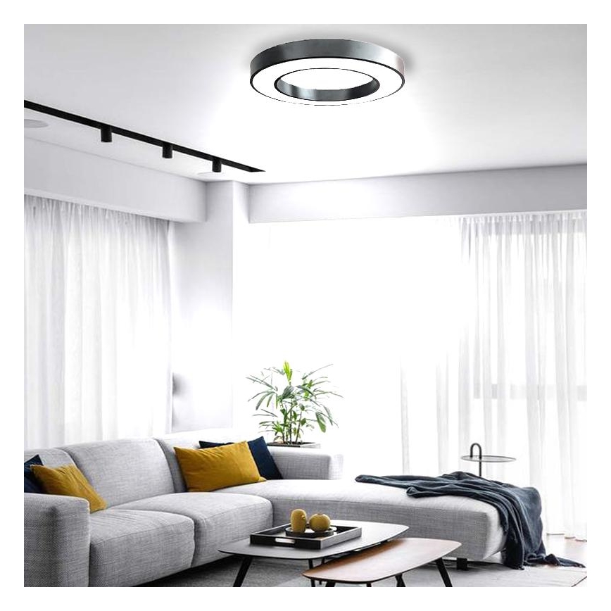LED Плафониера LED/40W/230V 4000K Ø 80 см