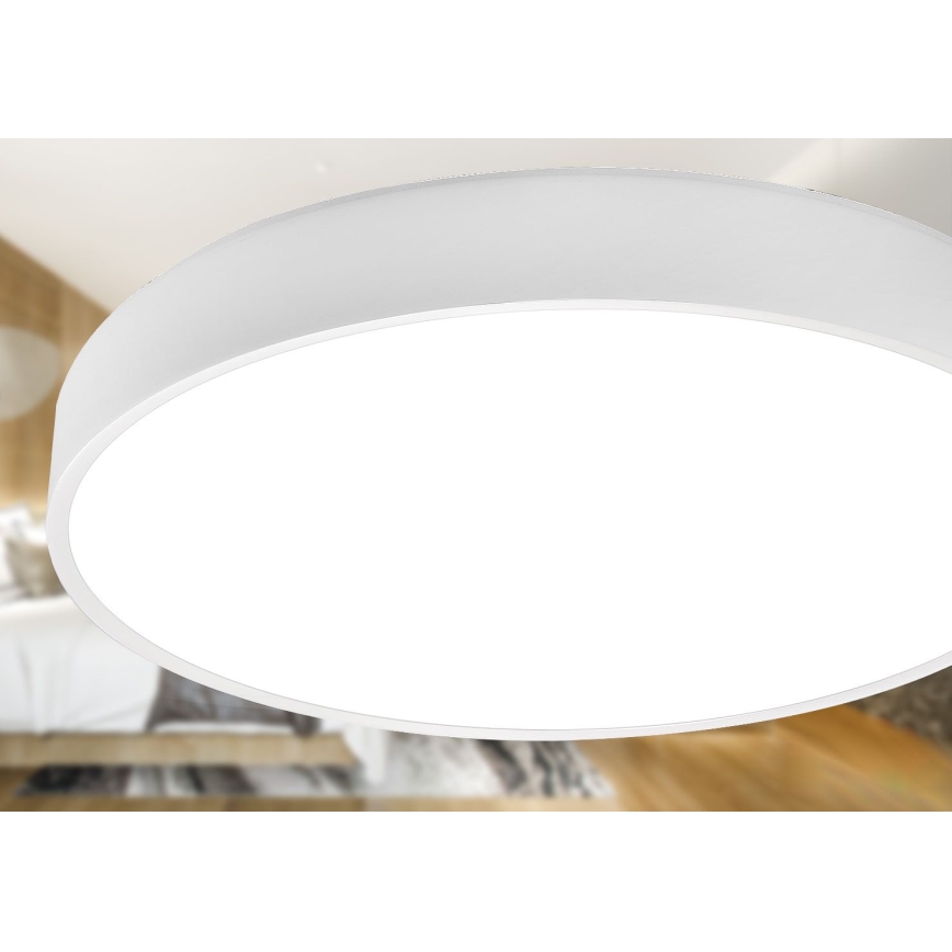 LED Плафониера LED/50W/230V 4000K Ø 50 см бял