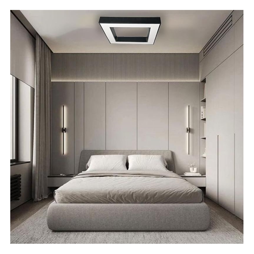 LED Плафониера LED/55W/230V 4000K 80x80 см