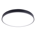 LED Плафониера LED/60W/230V 4000K Ø 60 см черен