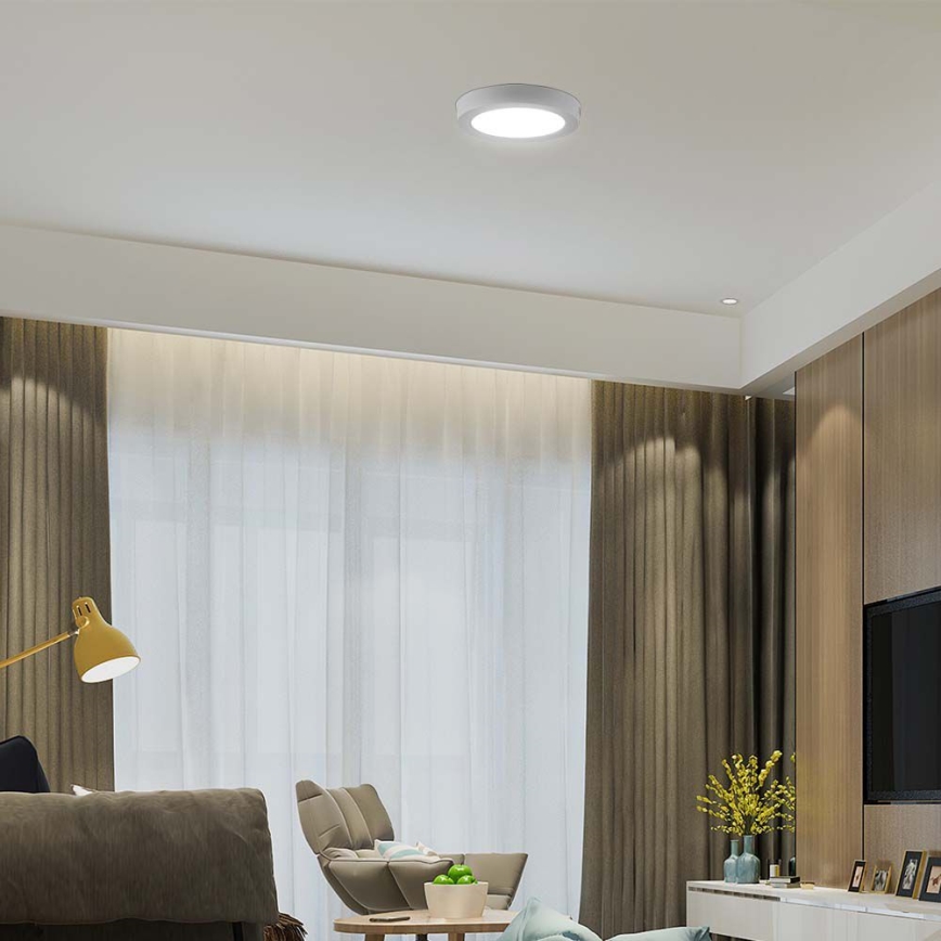 LED Плафониера LED/6W/230V 3000K бял