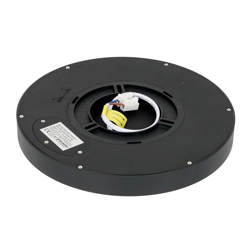 LED Плафониера MAQ LED/18W/230V 3000/4000/6500K IP40 черен