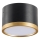 LED Плафониера MIRELLA 1xGX53/6W/230V черен/златист