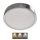 LED Плафониера NEXXO LED/21W/230V 3000/3500/4000K Ø 22,5 см лъскав хром