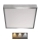 LED Плафониера NEXXO LED/28,5W/230V 3000/3500/4000K 30x30 см матов хром
