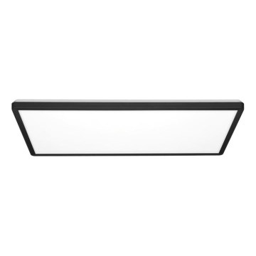 LED Плафониера NIVERA LED/32W/230V IP54 3000/4000/6000K 29,5x59,5 см черна