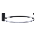 LED Плафониера NOEMI LED/20W/230V 4000K Ø 50 см черен