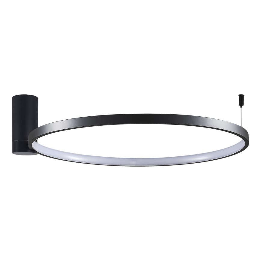 LED Плафониера NOEMI LED/20W/230V 4000K Ø 50 см черен