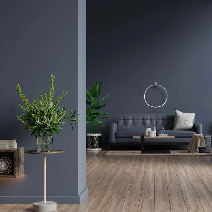 LED Плафониера NOEMI LED/20W/230V 4000K Ø 50 см матов хром