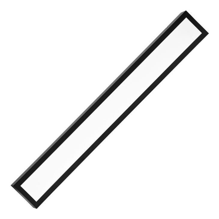 LED Плафониера PILO LED/36W/230V 4100K 124 см черен