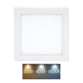 LED Плафониера RAFA LED/18W/230V 3000/4000/6000K 22x22 см бял