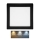 LED Плафониера RAFA LED/18W/230V 3000/4000/6000K 22x22 см черен