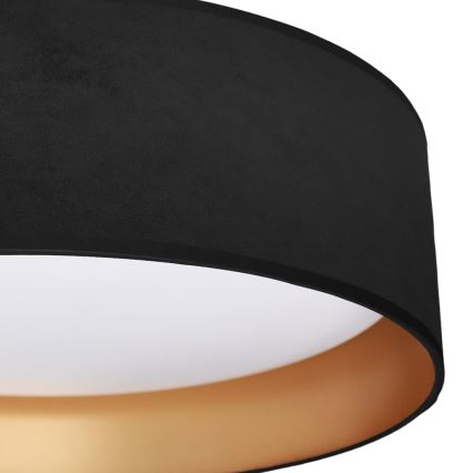 LED Плафониера RONDO LED/18W/230V черен