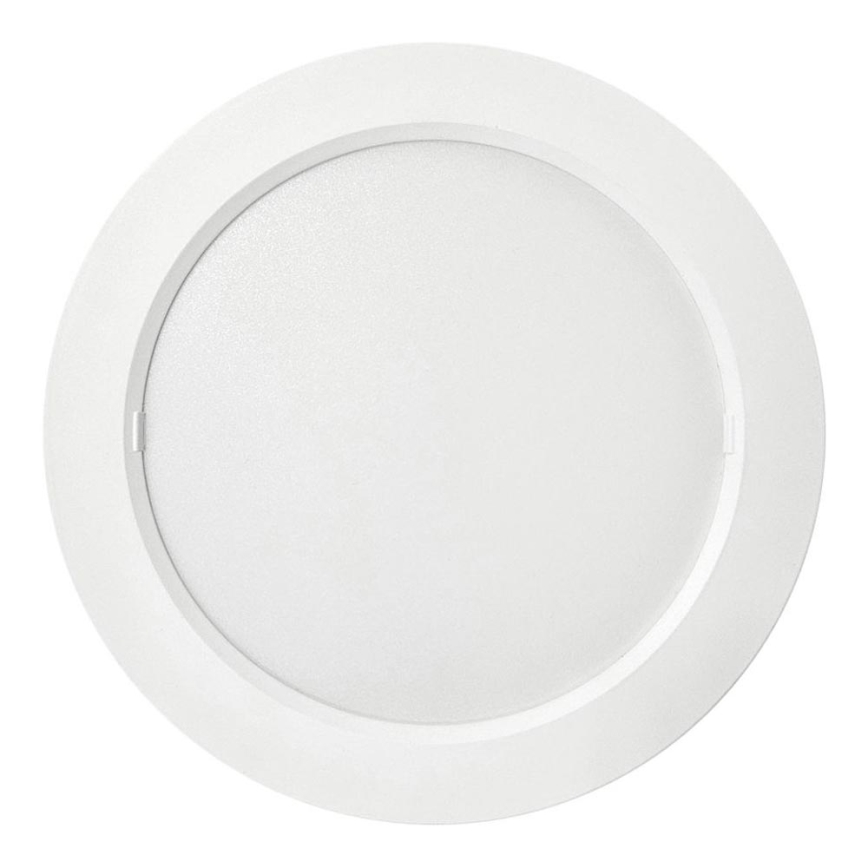 LED Плафониера ROUND LED/12W/230V 4000K Ø 16,7 см бял