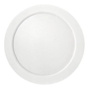 LED Плафониера ROUND LED/18W/230V 4000K Ø 21,5 см бял
