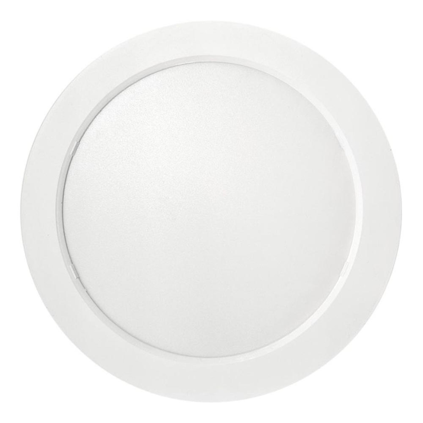 LED Плафониера ROUND LED/18W/230V 4000K Ø 21,5 см бял