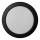 LED Плафониера ROUND LED/18W/230V 4000K Ø 21,7 см черен