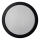 LED Плафониера ROUND LED/24W/230V 4000K Ø 28,8 см черен
