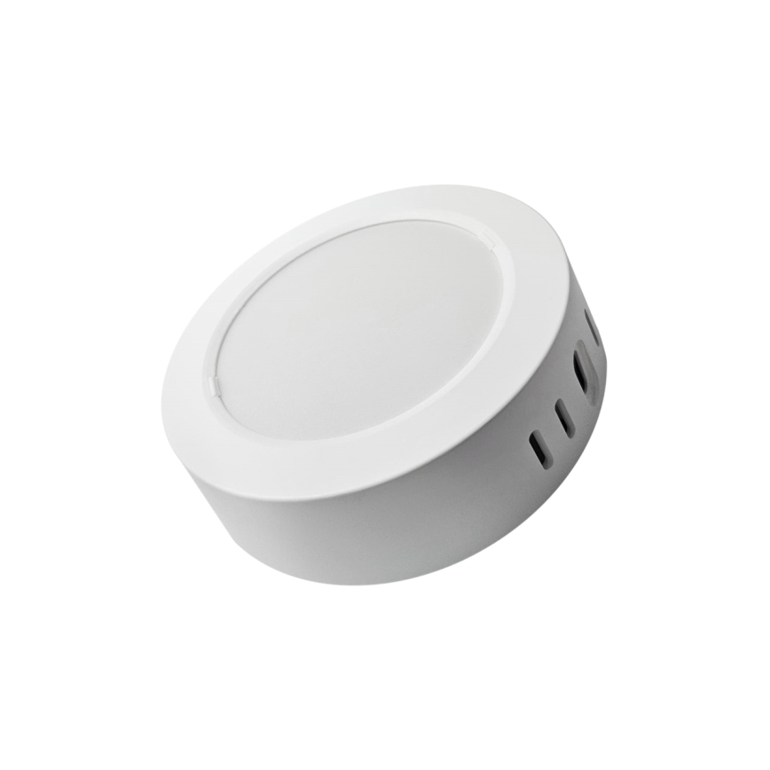 LED Плафониера ROUND LED/6W/230V 4000K Ø 12,1 см бял