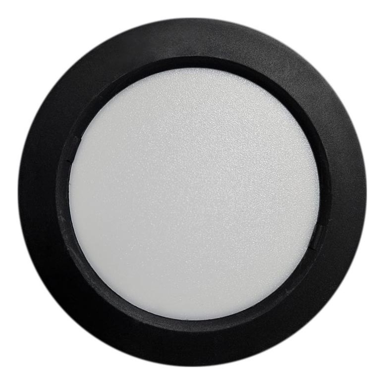 LED Плафониера ROUND LED/6W/230V 4000K Ø 12,1 см черен
