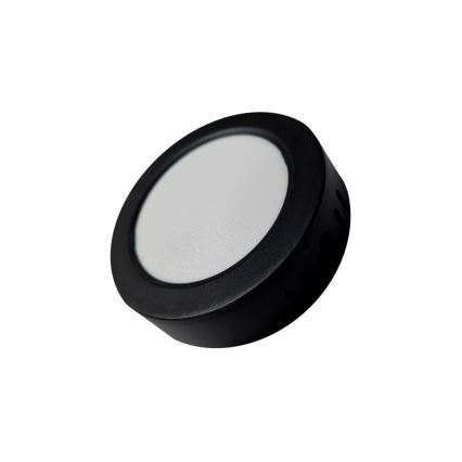 LED Плафониера ROUND LED/6W/230V 4000K Ø 12,1 см черен