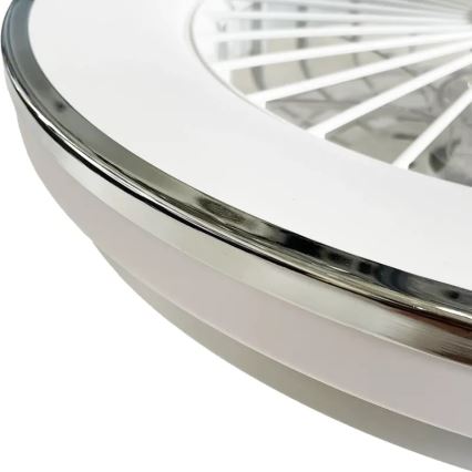 LED Димируем плафон с вентилатор OPAL LED/48W/230V 3000-6500K + дистанционно управление