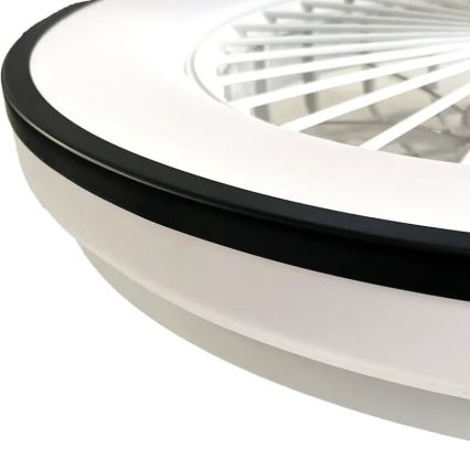 LED Димируем плафон с вентилатор OPAL LED/48W/230V 3000-6500K + дистанционно управление