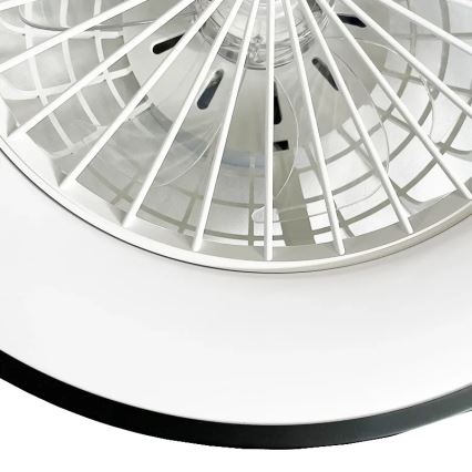 LED Димируем плафон с вентилатор OPAL LED/48W/230V 3000-6500K + дистанционно управление
