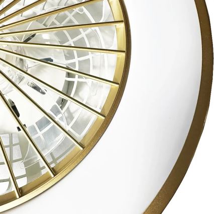 LED Димируем плафон с вентилатор OPAL LED/48W/230V 3000-6500K + дистанционно управление
