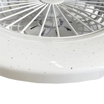 LED Димируем плафон с вентилатор STAR LED/48W/230V 3000-6500K + дистанционно управление