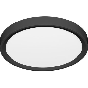 LED Плафониера SALY LED/40W/230V 3000/4000/6000K Ø 50 см IP40 черен