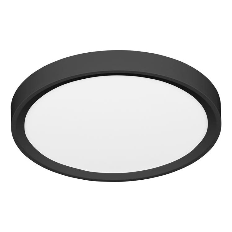 LED Плафониера SALY LED/50W/230V 3000/4000/6000K Ø 60 см IP40 черен