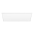 LED Плафониера TERY LED/50W/230V 3000/4000/6000K 90x60 см IP40 бял