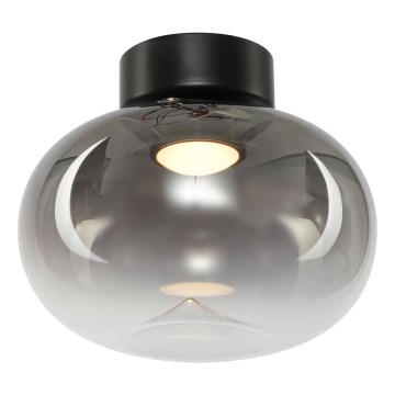 LED Плафониера VASO LED/4W/230V Ø 18 см черен/опушен