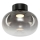 LED Плафониера VASO LED/4W/230V Ø 18 см черен/опушен