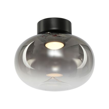 LED Плафониера VASO LED/4W/230V Ø 18 см черен/опушен