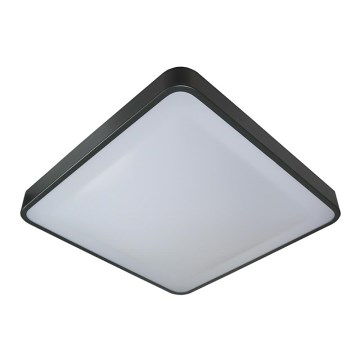 LED Плафониера WILTON LED/24W/230V 37,5x37,5 см антрацит