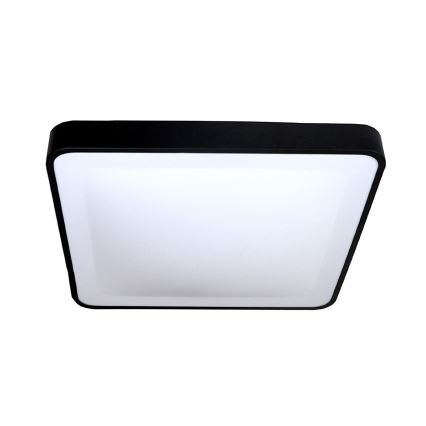 LED Плафониера WILTON LED/24W/230V 37,5x37,5 см черен
