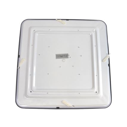 LED Плафониера WILTON LED/24W/230V 37,5x37,5 см черен