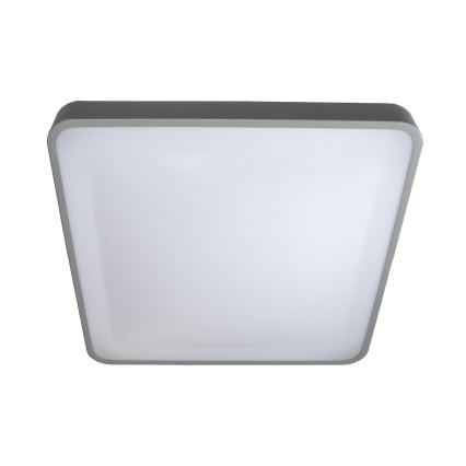 LED Плафониера WILTON LED/24W/230V 37,5x37,5 см сив