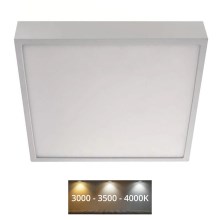 LED Плафон NEXXO LED/28,5W/230V 3000/3500/4000K 30x30 см бял