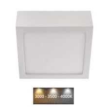 LED Плафон NEXXO LED/7,6W/230V 3000/3500/4000K 12x12 см бял