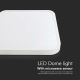LED Плафон за баня със сензор LED/18W/230V 4000K IP44 бял + дистанционно управление