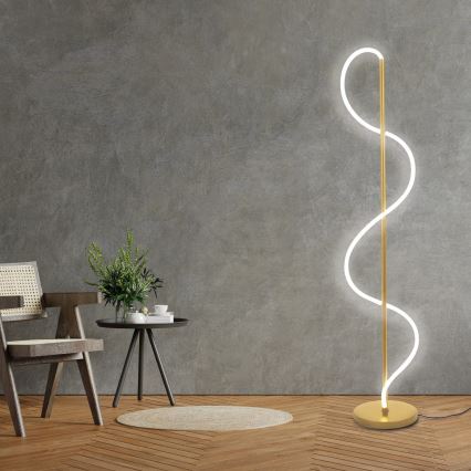LED подова лампа EMMA LED/24W/230V златна