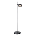 LED подова лампа OFELIA 1xGX53/6W/230V черна/опушена
