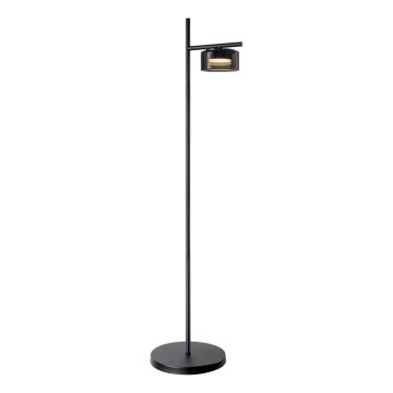 LED подова лампа OFELIA 1xGX53/6W/230V черна/опушена