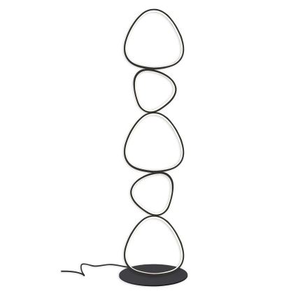 LED подова лампа PETRA LED/48W/230V черна
